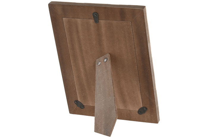 DKD Home Decor Marco de Foto 13x18 Natural Blanco 1.8x23x18 cm (4 Unidades)