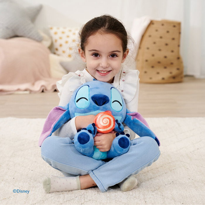 Simba Peluche Stitch con Piruleta 25cm Disney
