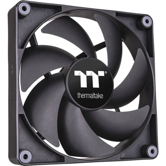 Thermaltake CT120 PC Cooling Fan 2 Pack, 120 mm, Negro Thermaltake CT120 PC Cooling Fan 2 Pack, 120 mm, Negro