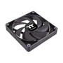 Thermaltake CT120 - Pack de 2 Ventiladores PC 120mm, 500-2000 RPM, Negro, 57.05 CFM, 25.8 dB, 4 Pines, 120x120x25 mm