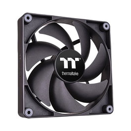 Thermaltake CT120 - Pack de 2 Ventiladores PC 120mm, 500-2000 RPM, Negro, 57.05 CFM, 25.8 dB, 4 Pines, 120x120x25 mm
