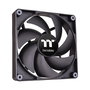 Thermaltake CT120 - Pack de 2 Ventiladores PC 120mm, 500-2000 RPM, Negro, 57.05 CFM, 25.8 dB, 4 Pines, 120x120x25 mm