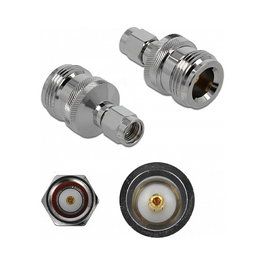 DeLOCK 89985 Adaptador N Macho a RP-SMA Hembra 10 GHz