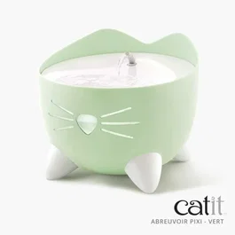 Cat It Fuente de Agua Automática para Gatos - 2,5 L - Verde