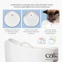 Cat It Fuente de Agua Automática para Gatos - 2,5 L - Verde