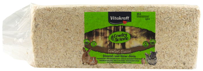 Vitakraft Virutas para Roedores 14 Litros 1 Kg - Lecho Absorbente y Control de Olor para Jaulas