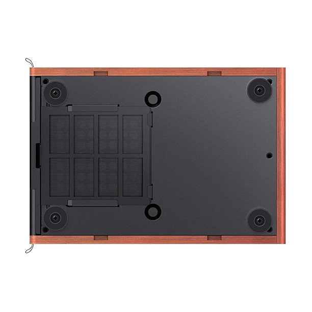 Jonsbo T7 Caja de PC Midi-Tower mATX con Vidrio Templado - negro