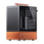Jonsbo T7 Caja de PC Midi-Tower mATX con Vidrio Templado - negro
