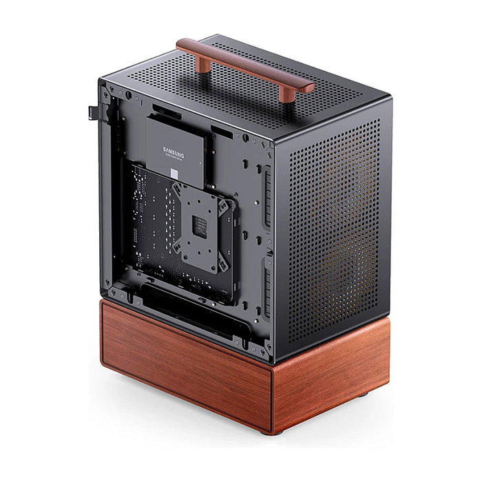 Jonsbo T7 Caja de PC Midi-Tower mATX con Vidrio Templado - negro