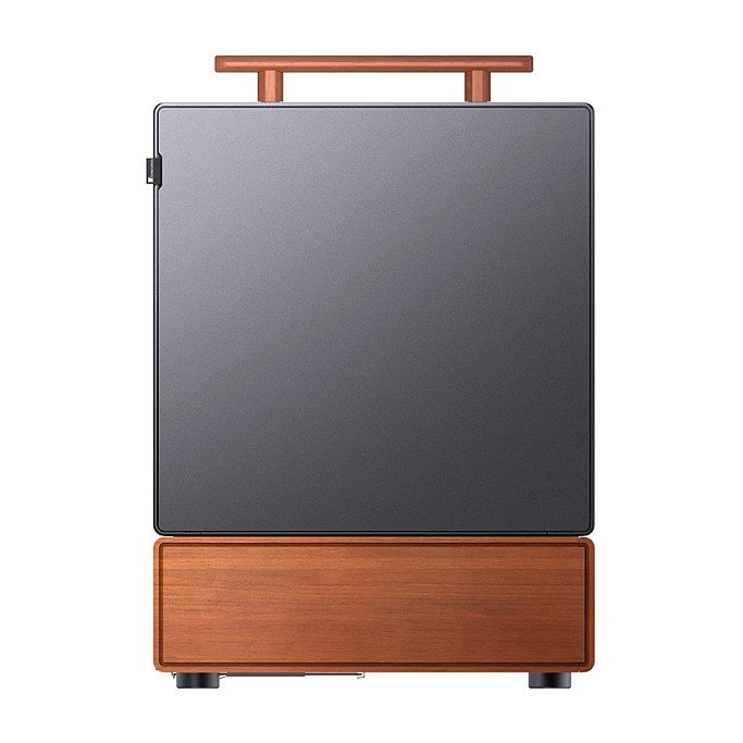 Jonsbo T7 Caja de PC Midi-Tower mATX con Vidrio Templado - negro
