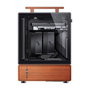 Jonsbo T7 Caja de PC Midi-Tower mATX con Vidrio Templado - negro
