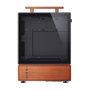 Jonsbo T7 Caja de PC Midi-Tower mATX con Vidrio Templado - negro