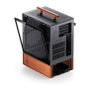 Jonsbo T7 Caja de PC Midi-Tower mATX con Vidrio Templado - negro