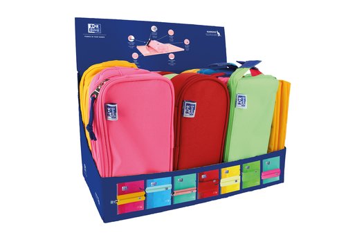 Portatodo Oxford Kangoo Kids Surtido Expositor De 20 5X 400150285 Doble 5X 400150286 Triple 1 Cremallera 5X 400161345 Triple 3 Cremalleras 5X 400161344 Cofre Portatodo Oxford Kangoo Kids Surtido Expositor De 20 5X 400150285 Doble 5X 400150286 Triple 1 Cremallera 5X 400161345 Triple 3 Cremalleras 5X 400161344 Cofre