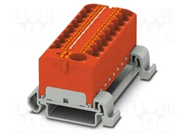 PHOENIX CONTACT PTFIX 10/18X4-NS35A RD con 19 bornas
