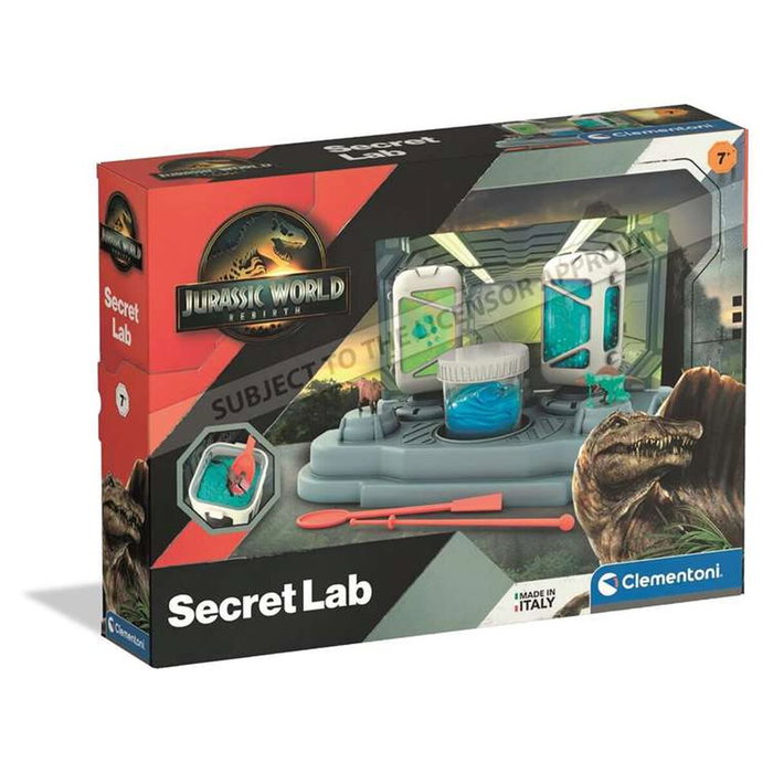 Clementoni Playset Laboratorio de Dinosaurios Jurassic World