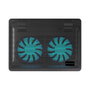 Conceptronic CNBCOOLPAD2F Base de refrigeración para portátil con 2 ventiladores
