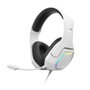 Krom Kopa 7.1 Auriculares Gaming USB Blanco