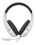 Krom Auriculares Gaming Kopa 7.1 Virtual Negro/Blanco, con Sonido 7.1, Micrófono, Control en Cable, RGB, USB, 50mm, Compatible con PC, PS4, PS5, Nintendo Switch