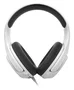 Krom Auriculares Gaming Kopa 7.1 Virtual Negro/Blanco, con Sonido 7.1, Micrófono, Control en Cable, RGB, USB, 50mm, Compatible con PC, PS4, PS5, Nintendo Switch