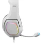 Krom Auriculares Gaming Kopa 7.1 Virtual Negro/Blanco, con Sonido 7.1, Micrófono, Control en Cable, RGB, USB, 50mm, Compatible con PC, PS4, PS5, Nintendo Switch