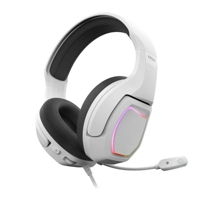 Krom Kopa 7.1 Auriculares Gaming USB Blanco Krom Kopa 7.1 Auriculares Gaming USB Blanco