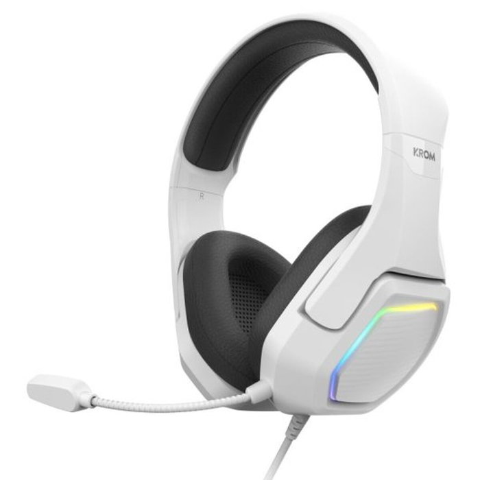 Krom Kopa 7.1 Auriculares Gaming USB Blanco Krom Kopa 7.1 Auriculares Gaming USB Blanco