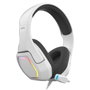Krom Kopa 7.1 Auriculares Gaming USB Blanco