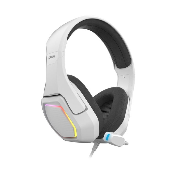 Krom Kopa 7.1 Auriculares Gaming USB Blanco Krom Kopa 7.1 Auriculares Gaming USB Blanco