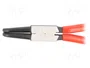 KNIPEX Alicates para anillos elásticos internos angulares 85-140 mm