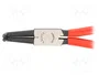 KNIPEX Alicates para anillos elásticos internos angulares 85-140 mm