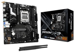 ASRock 90-MXBSH0-A0UAYZ Placa Base B850M-X WiFi R2.0 AMD AM5 B850 2xDDR5 128GB Wi-Fi 6E Bluetooth 5.2 Micro-ATX
