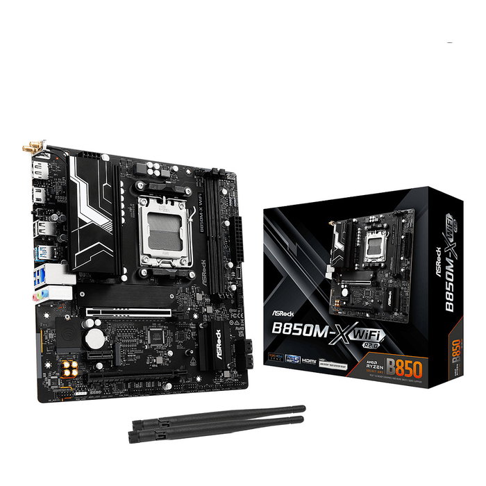 ASRock B850M-X WiFi R2.0 Micro-ATX AMD B850 AM5 DDR5