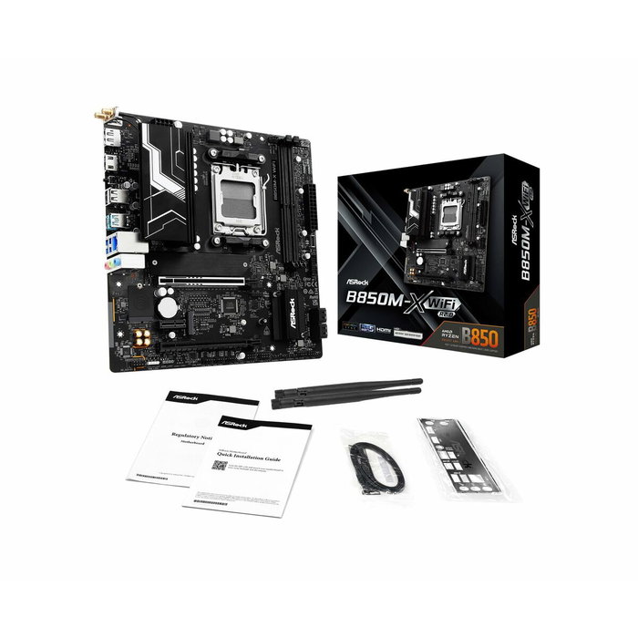 ASRock B850M-X WiFi R2.0 Micro-ATX AMD B850 AM5 DDR5