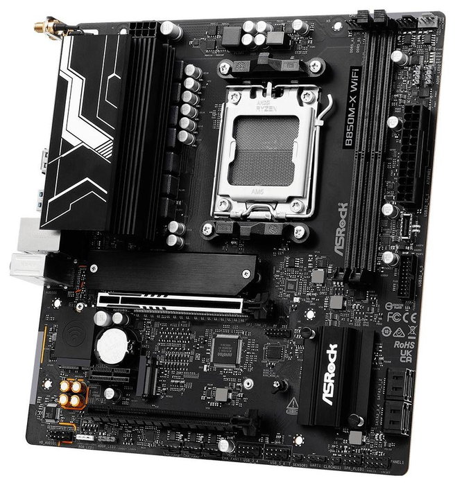ASRock B850M-X WiFi R2.0 Micro-ATX AMD B850 AM5 DDR5