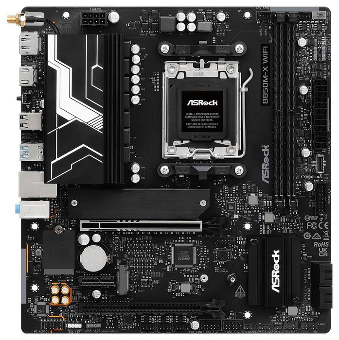 ASRock B850M-X WiFi R2.0 Micro-ATX AMD B850 AM5 DDR5