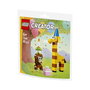 LEGO 30689 - Set de Construcción LEGO Creator Fiesta de Cumpleaños con Animales, Polybag, 60 Piezas, Multicolor, Edad 6-99 Años