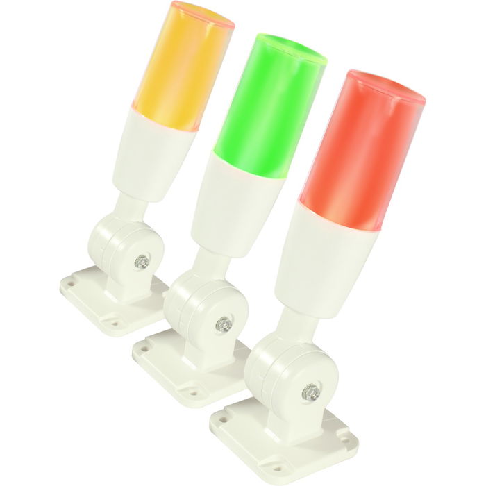 ALLNET MSR zbh. Señal/Advertencia Rot/Gelb/Grün/Buzzer ansteuerbar / FLASH-LIGHT