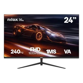 Nilox Monitor Gaming NXM24FHD2401 24 pulg Full HD 240Hz VA Negro