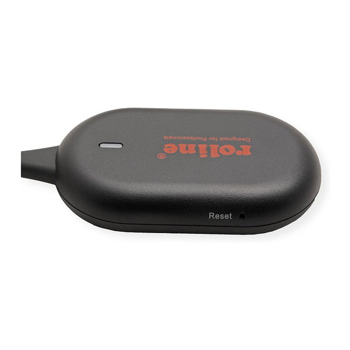 ROLINE Set de transmisor y receptor de señales AV inalámbrico USB-C a HDMI 1080p 20m