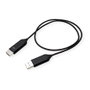ROLINE Set de transmisor y receptor de señales AV inalámbrico USB-C a HDMI 1080p 20m