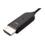 ROLINE Set de transmisor y receptor de señales AV inalámbrico USB-C a HDMI 1080p 20m