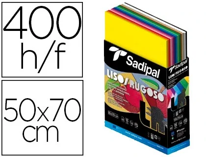 Sadipal Expositor de Cartulina Surtida 50x70 cm 400 Hojas