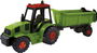 Farmer Friend Excavadora con Volquete de Juguete, Camión de Construcción, 81x22x32 cm, para niños +12 meses, de Plástico, en Caja