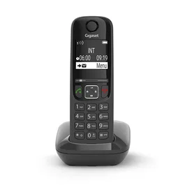 Gigaset AS690 Teléfono Inalámbrico DECT/Analógico Negro con Identificador de Llamadas y ECO DECT, S30852-H2816-D201