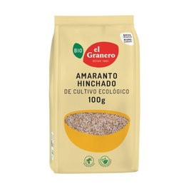 El Granero Integral Amaranto Hinchado Bio 100g - Pack 12 unidades