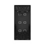 2N Caja para montaje empotrado IP Style 9157001, Negro