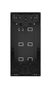 2N Caja para montaje empotrado IP Style 9157001, Negro