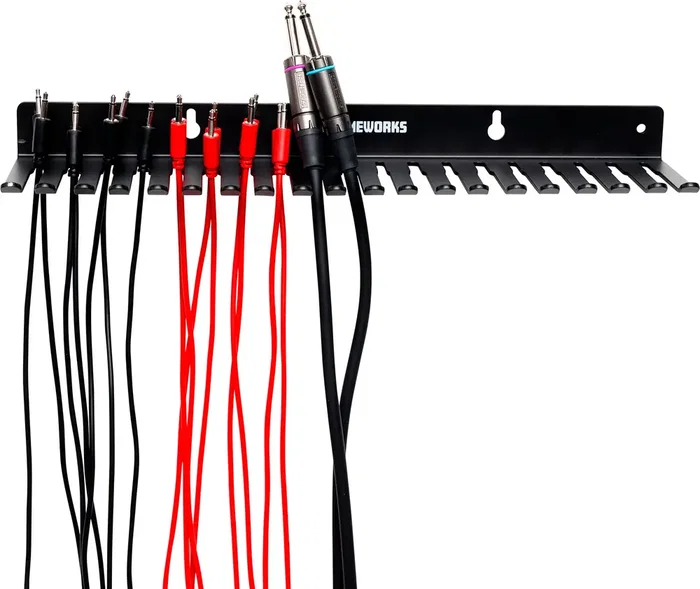 Frameworks Colgador y organizador de cables para montaje en pared Frameworks Colgador y organizador de cables para montaje en pared