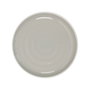 Home Deco Factory Plato Gris Bicolor Diámetro 20 cm Cerámica
